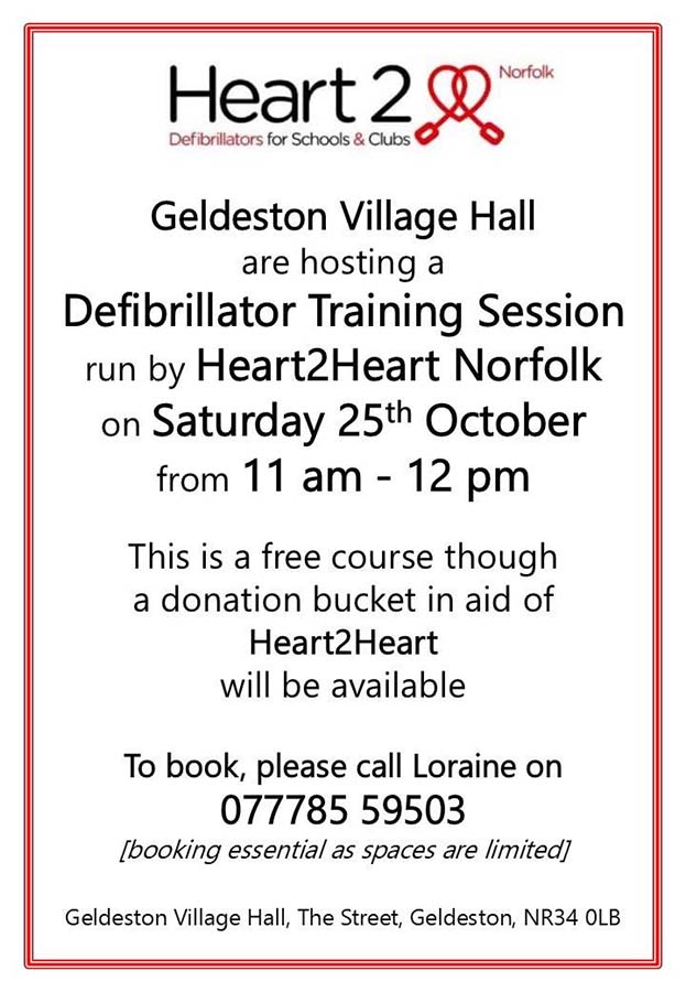 Defibrillator Training Session